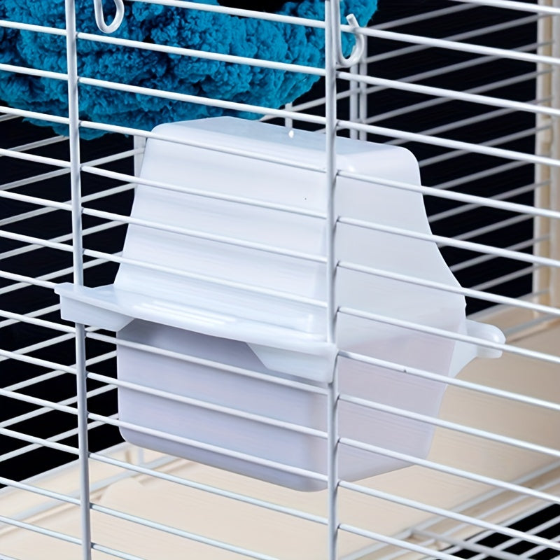 Wall Mounted Parrot Feeder Solid Bowl for Easy Feeding