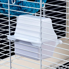 Wall Mounted Parrot Feeder Solid Bowl for Easy Feeding