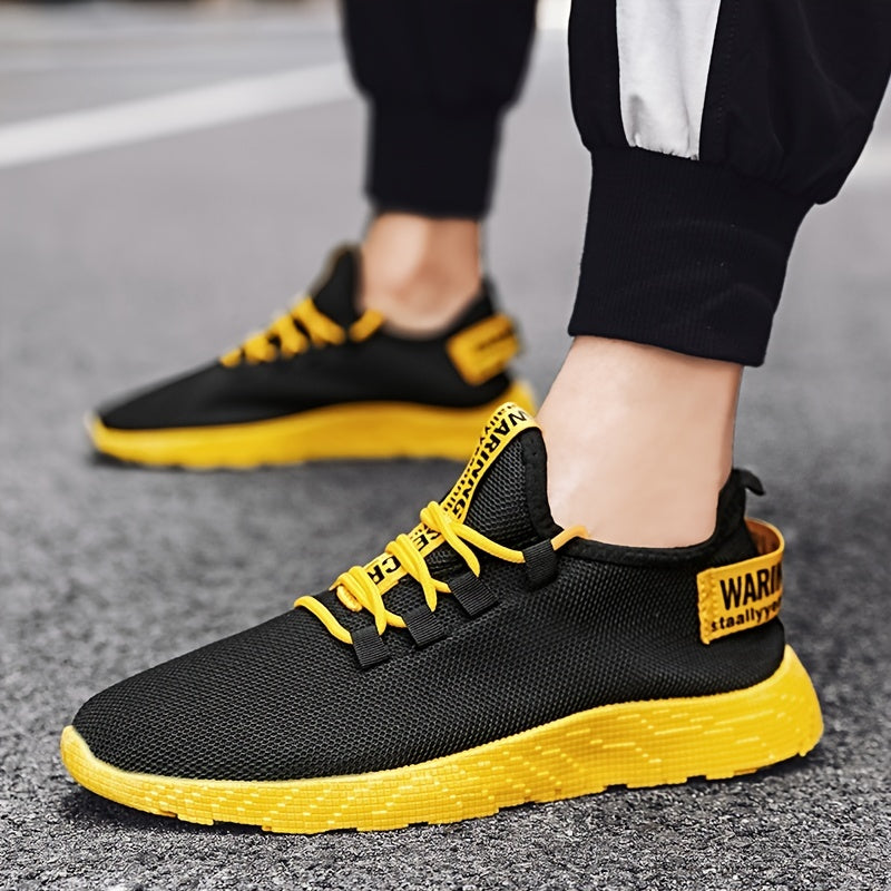 Men's Knit Lightweight Running Shoes Walking Sneakers