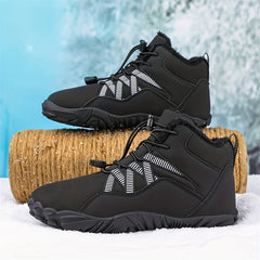 Women's Plush Lined Hiking Boots Winter Warm Ankle Boots