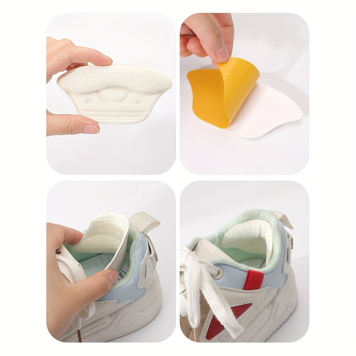 Heel Stickers Shoe Pads Anti Wear Half Size Pads