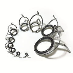 9Pcs 4mm 28mm Stainless Steel Rod Repair Kit for Fishing Rod Building
