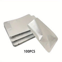 100pcs Puncture resistant Aluminum Bags for Tea Airtight Packaging