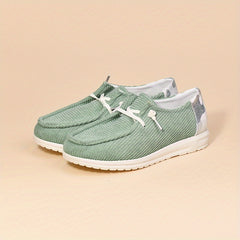Women's Round Toe Slip On Low Top Walking Shoes