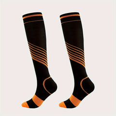 Men's Compression Sport Socks Sweat-absorbing Nylon Blend Breathable Socks