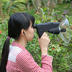 8x21 Monocular Telescope Digital Sound Collector Bird Observing Long Range