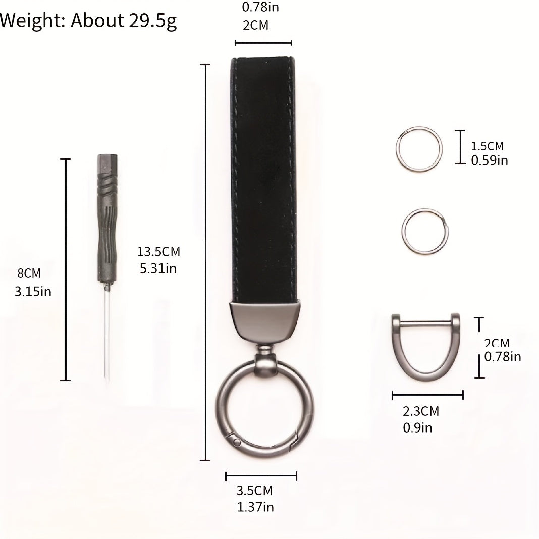 Horseshoe Buckle Key Chain for Men and Women - Ideal Holiday Gift