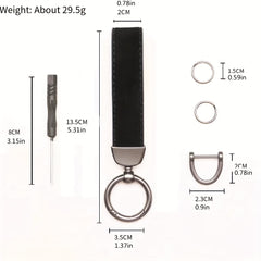 Horseshoe Buckle Key Chain for Men and Women - Ideal Holiday Gift