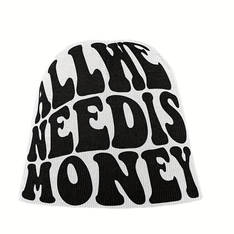 Unisex Y2K Beanie Hip Hop Knit Hat Warm Skull Cap