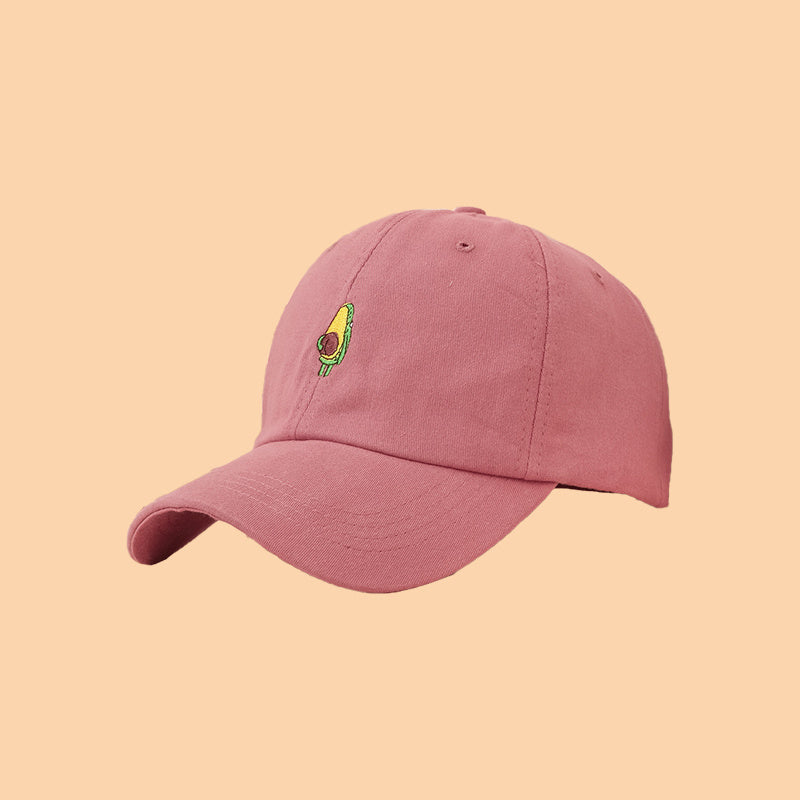 Avocado Baseball Embroidered Cap