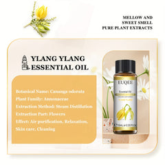 Ylang Ylang Essential Oil 10ml - Aromatherapy Massage Bath Sleep Relaxation
