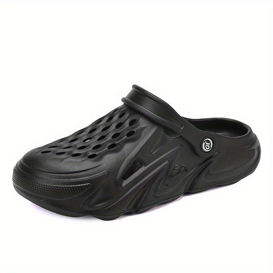 Unisex Lightweight Comfy Clogs Hollow Out Non Slip Garden Shoes Summer
