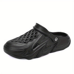 Unisex Lightweight Comfy Clogs Hollow Out Non Slip Garden Shoes Summer