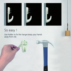 20 Invisible Nail Wall Screws And Hooks For Wall Mounted Projector Screen Frame