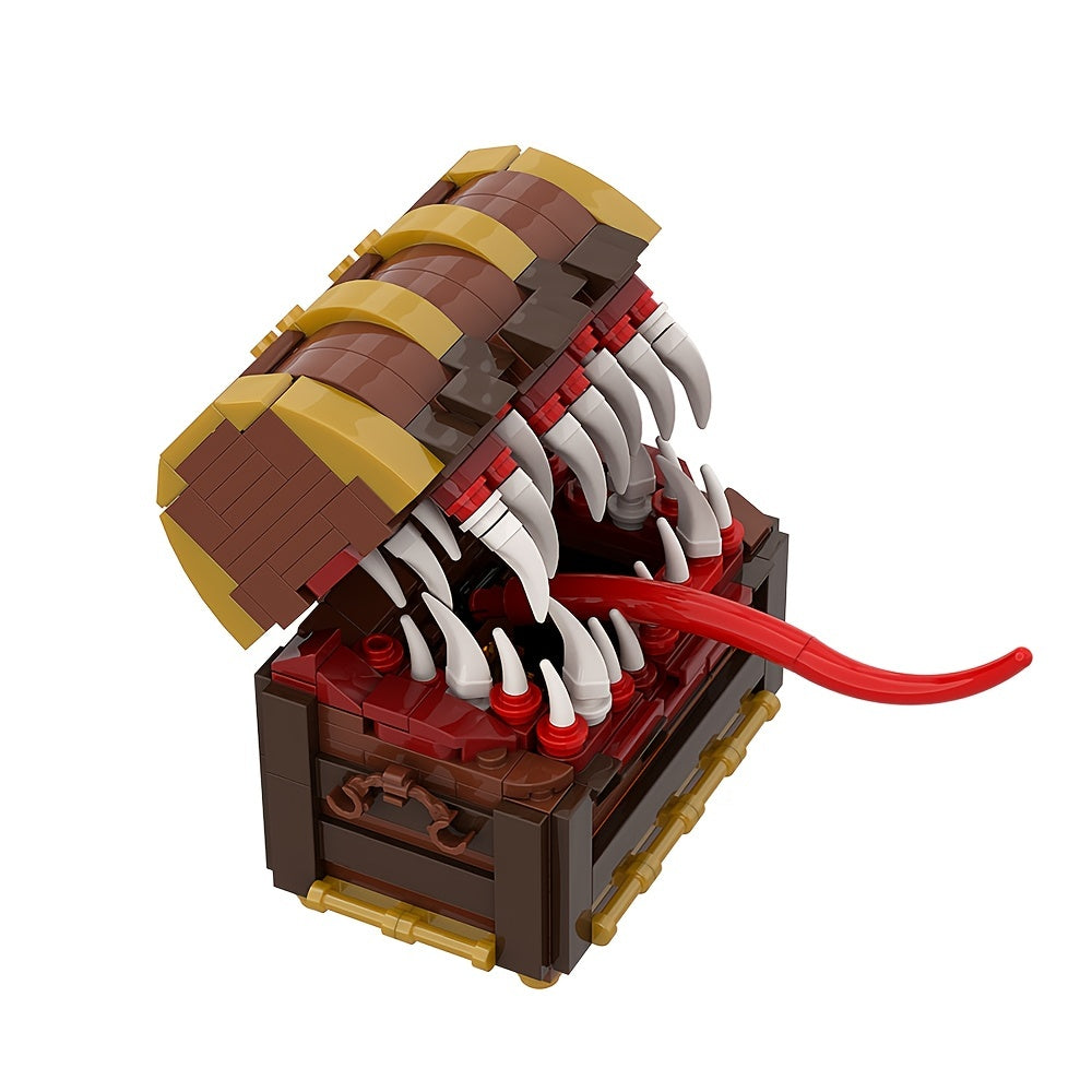 Treasure Chest Monster Building Block Toy