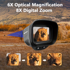 Portable Monocular Night Vision HD Video Long Distance Infrared Zoom