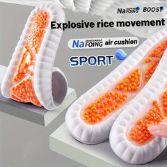 Air Cushion TPU Sports Insoles High Elastic Running Pads