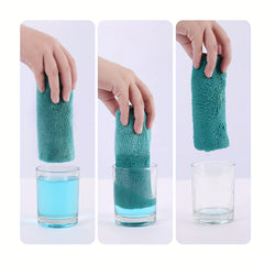 5pcs Scouring Pad Square Dish Cloths Antibacterial Cleaning Pad