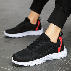 Boys Striped Running Shoes Outdoor Anti-skid Sneakers