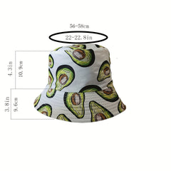 Fruit Hat Collection Sunscreen Sunshade Ultraviolet Breathable Hat Fisherman Hat