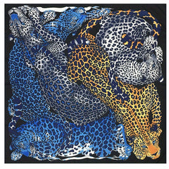 Leopard Bandana Silk Tube Top Casual Shawl Scarf Wrap Head Wrap