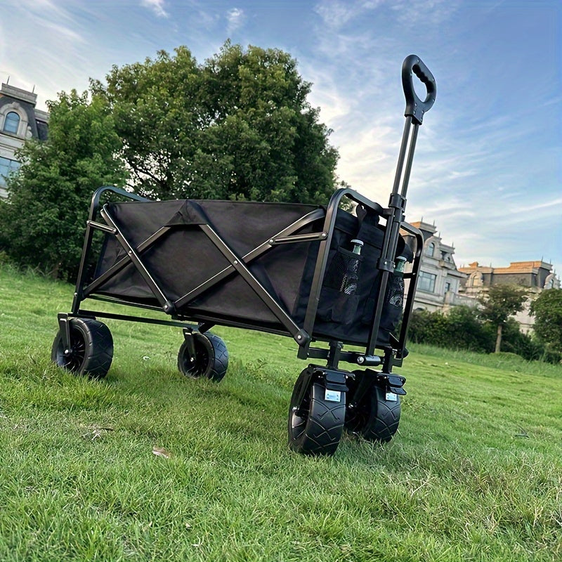 8" Off Road Camping Cart Foldable Shopping Cart
