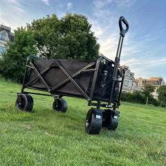 8" Off Road Camping Cart Foldable Shopping Cart