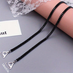 Rhinestone Bra Shoulder Straps Invisible Adjustable Underwear Straps