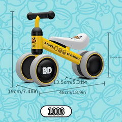 Little Yellow Duck Balance Car for Ages 1-3