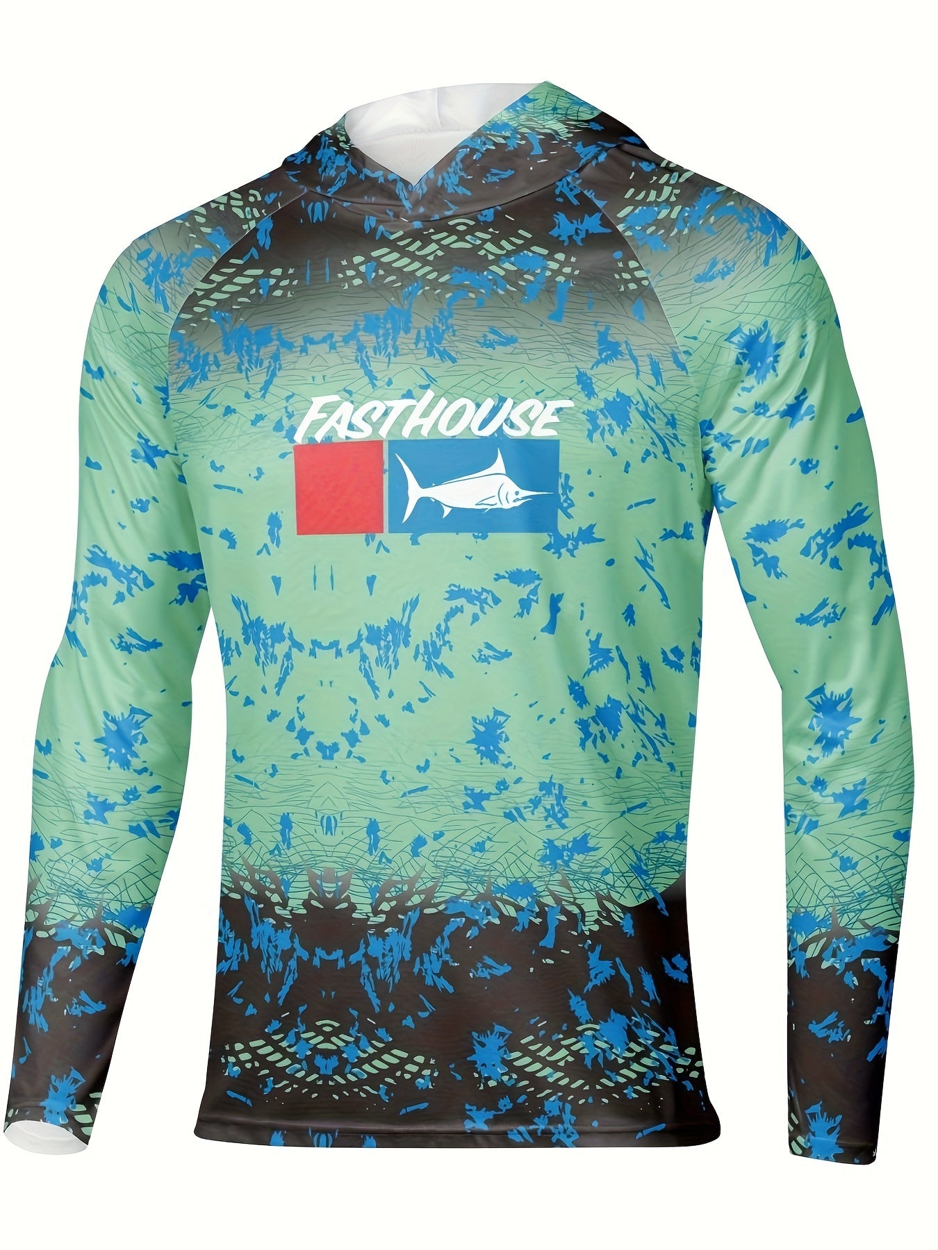 FASTHOUSE Pattern Men's UPF 50 Anti UV Sun Protection Hoodie