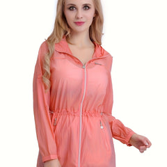 Women's Sun Protection Jacket with Hood
