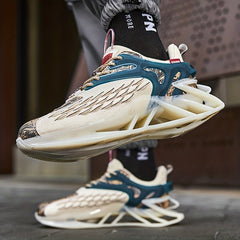 Men's Breathable Blade Sneakers Shock Absorption Running Shoes