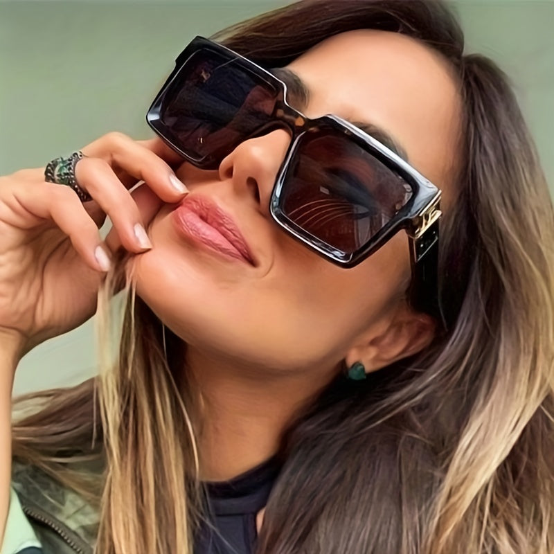 Oversized Square Polarized Sunglasses for Women Unisex
