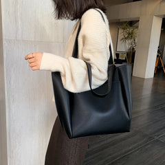 Women Leather Shoulder Bag Casual Tote Messenger Bag