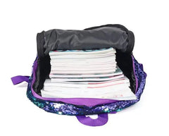 Sequins Bling Teenage Backpack for Girls Travel Shoulder Women Bag