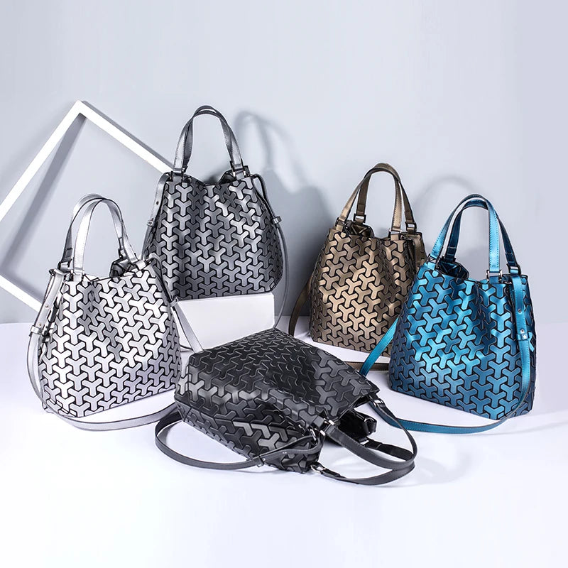 Geometric Handbag Tote Bags For Women Messenger Bag