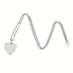 Little Raccoon's Love Animal Detail Heart Pendant Necklace Gift