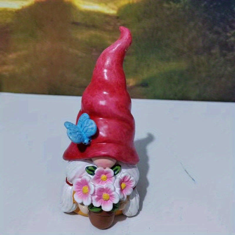 Garden Gnome Resin Faceless Doll Home Decor