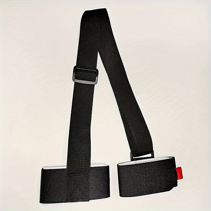 Adjustable Skiing Pole Shoulder Hand Carrier Straps For Ski Snowboard