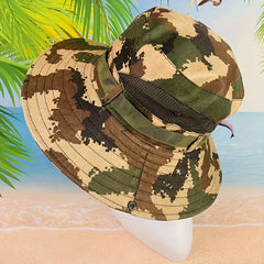 Adult Large Brim Sun Fishing Hat