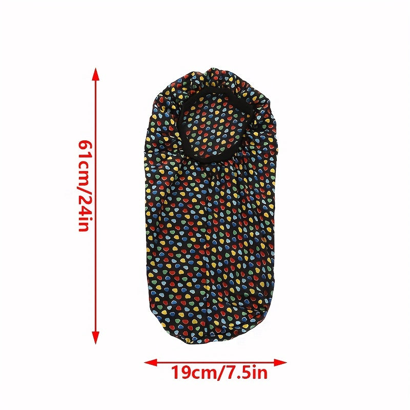 Flower Print Casual Bonnet Turban Cap for Women