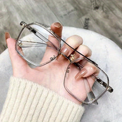 Anti Light Men's Large Frame Glasses Unisex Glasses Frame