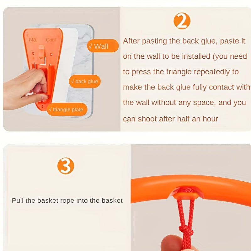 Foldable Space Saving Basketball Net