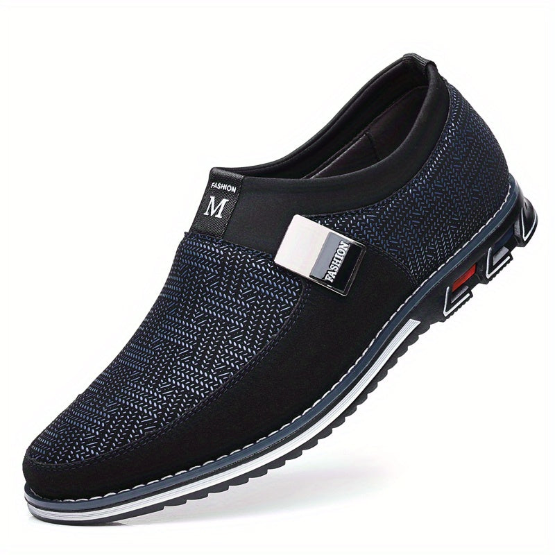 Men's Comfy Slip On Loafers Non-Slip Shoes