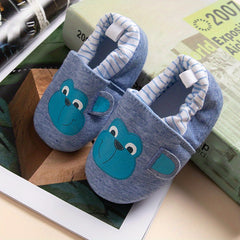 Baby Boys Monkey Slip On Household Slippers 0-24 Months