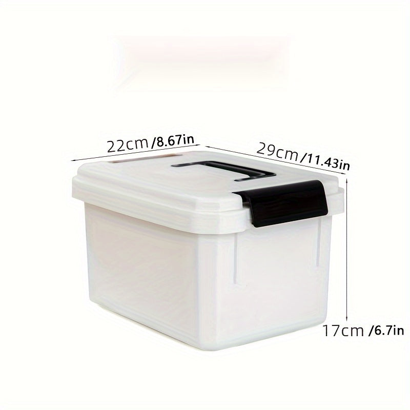 Plastic Medical Box Large Capacity First Aid Medicine Storage Box