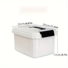 Plastic Medical Box Large Capacity First Aid Medicine Storage Box