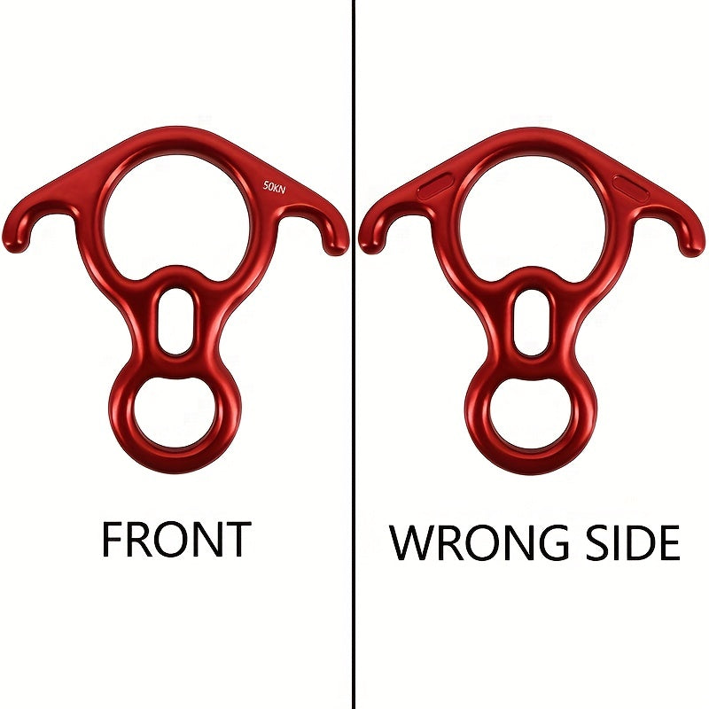 Aluminum Buckle 50KN for Belaying Climbing