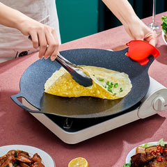 Non Stick BBQ Pan for Outdoor Grilling & Baking 13.3in x 11.8in