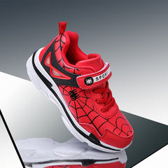 Boy's Spider Chunky Shoes Non Slip Sneakers For Kids Outdoor